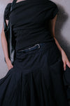 BROWN LABEL LEATHER GOODS SERPENT VOID BELT MATTE BLACK